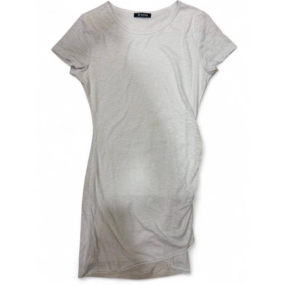 White T-shirt dress